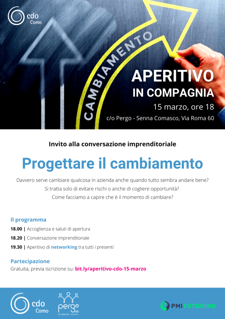 Pergo 2023 03 15 Progettare il cambiamento - Consulenza Aziendale